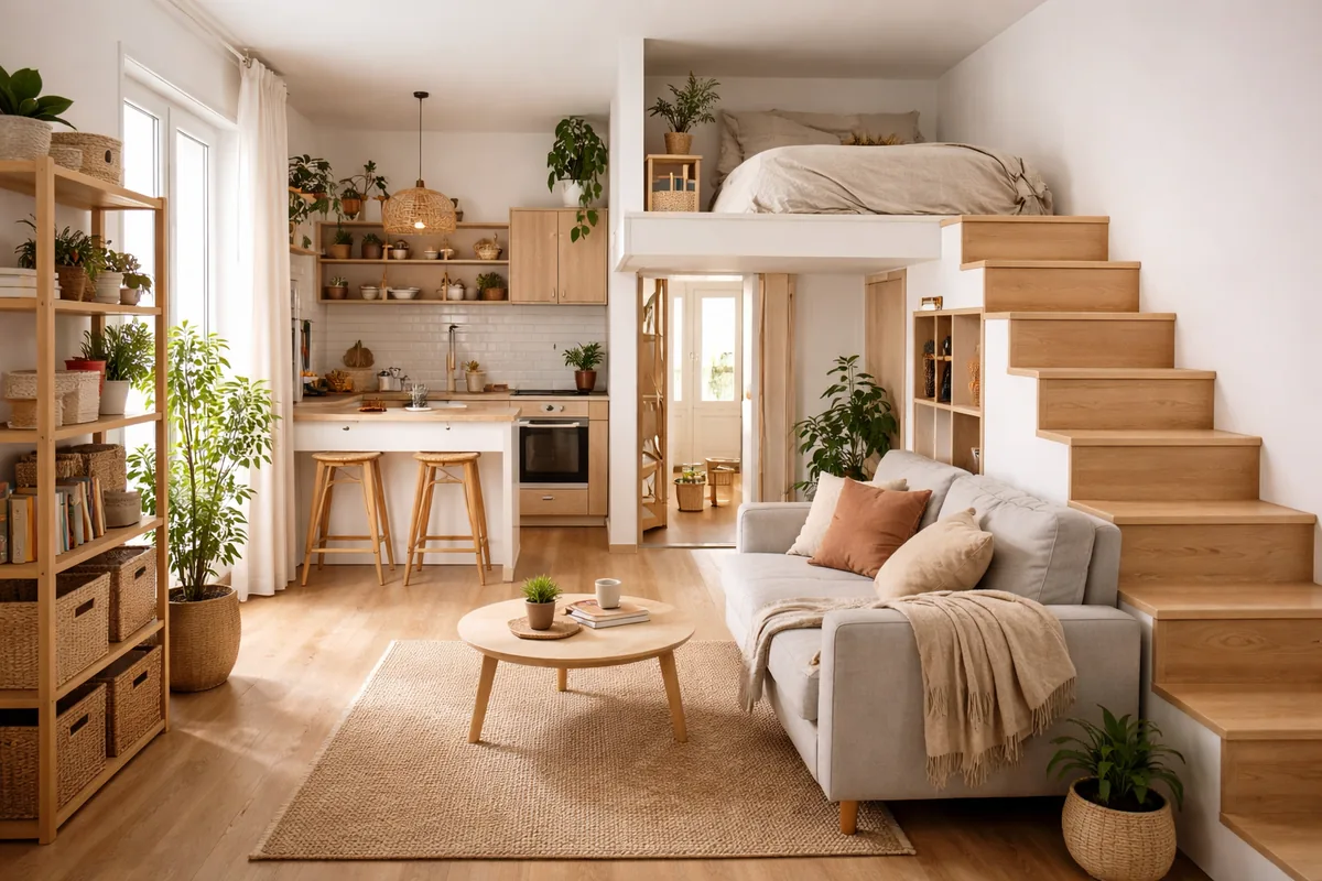 Comment optimiser l'espace dans une petite maison avec des astuces pratiques