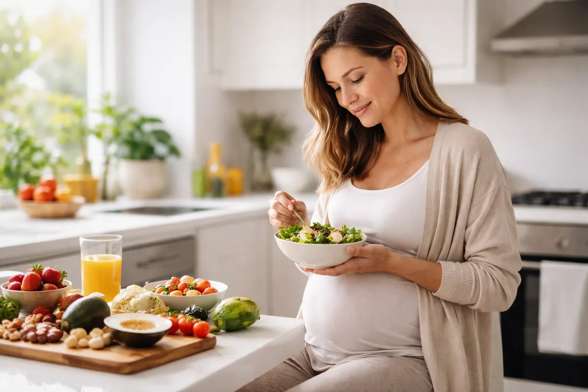 Comment l'alimentation peut-elle favoriser une maternité en bonne santé ?
