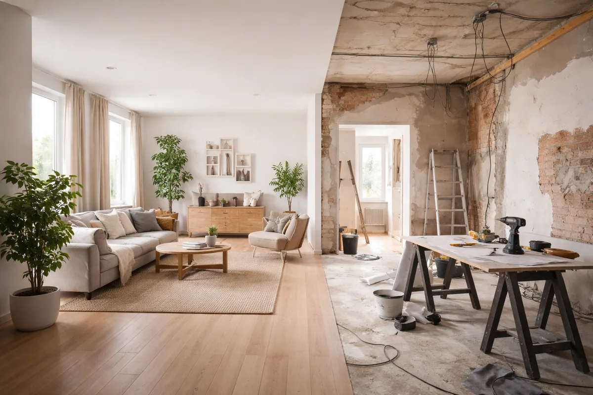 Les possibilités de réaménagement dans la rénovation intérieure