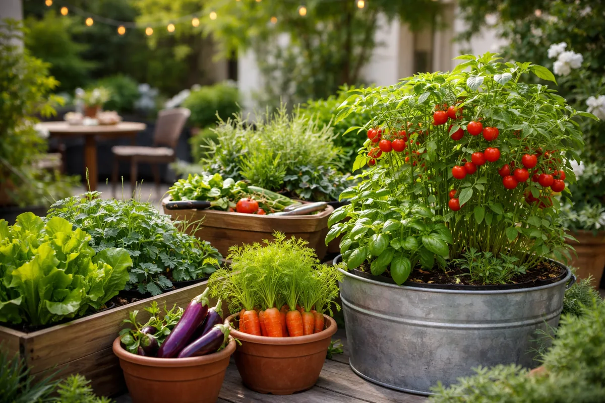 Comment réussir la culture de légumes en pot pour un jardin bistronomique