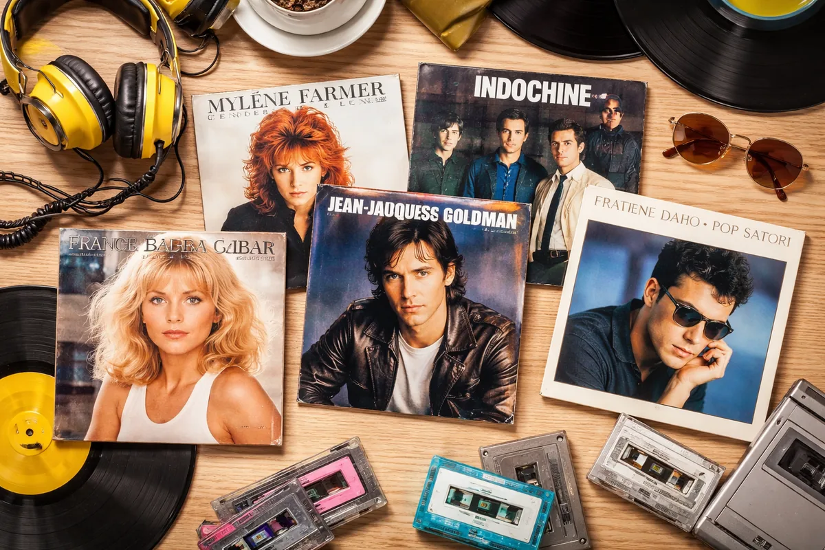 Quels sont les albums incontournables de la pop française des années 80